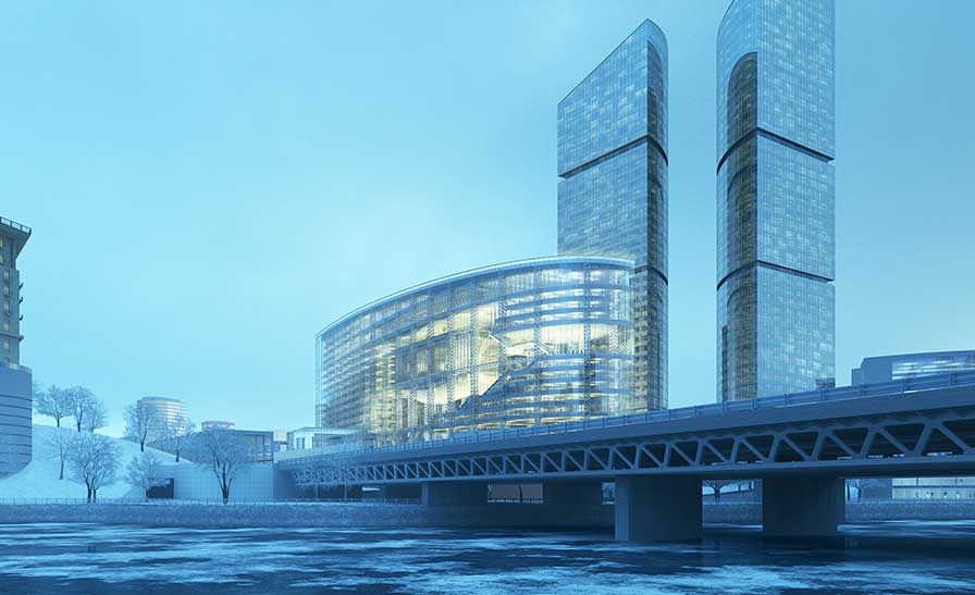 Sberbank Moscow business complex and culture center