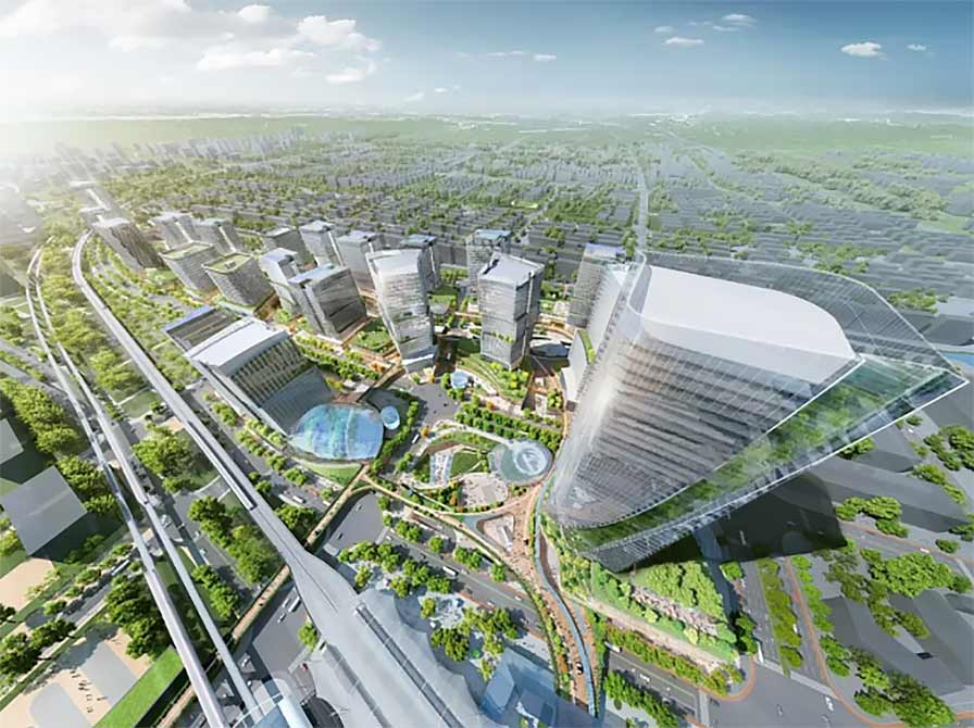 上海龙阳路项目设计方案效果图