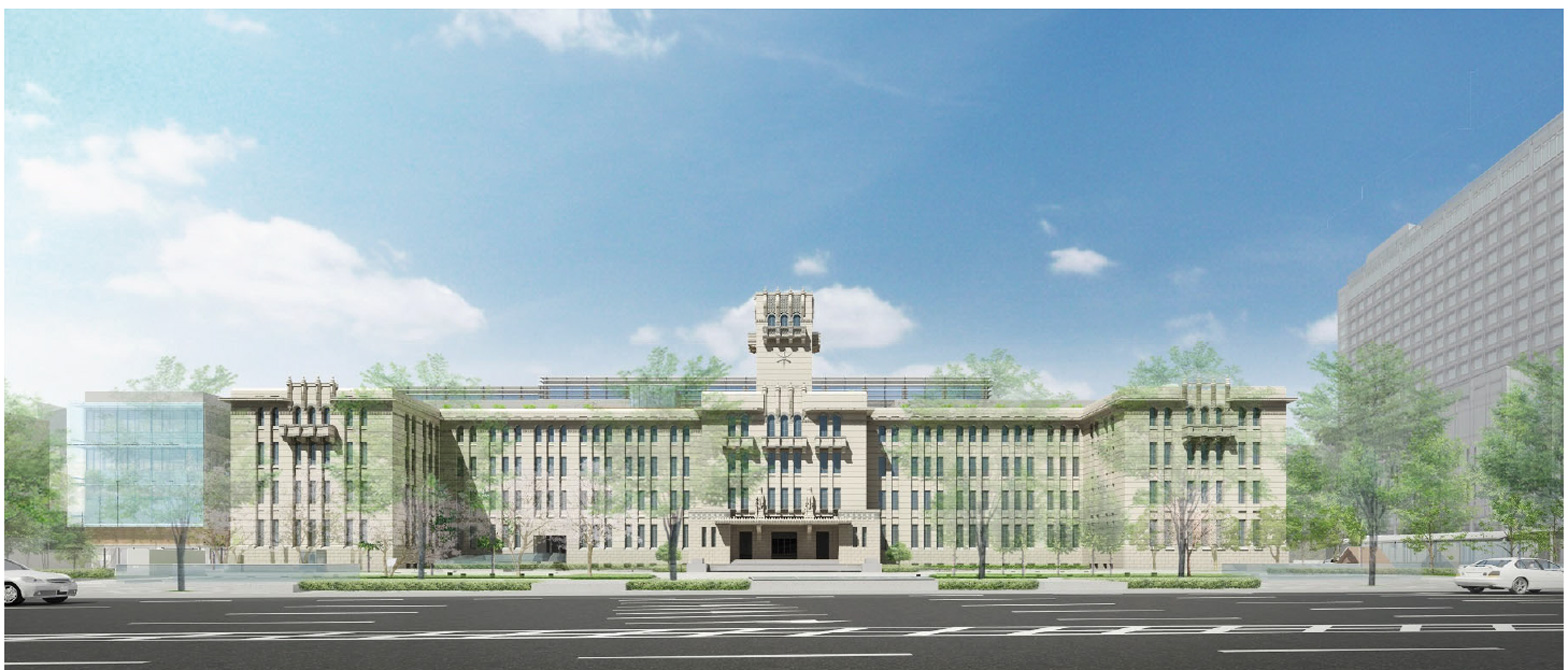 New Kyoto City Hall (currently under construction)