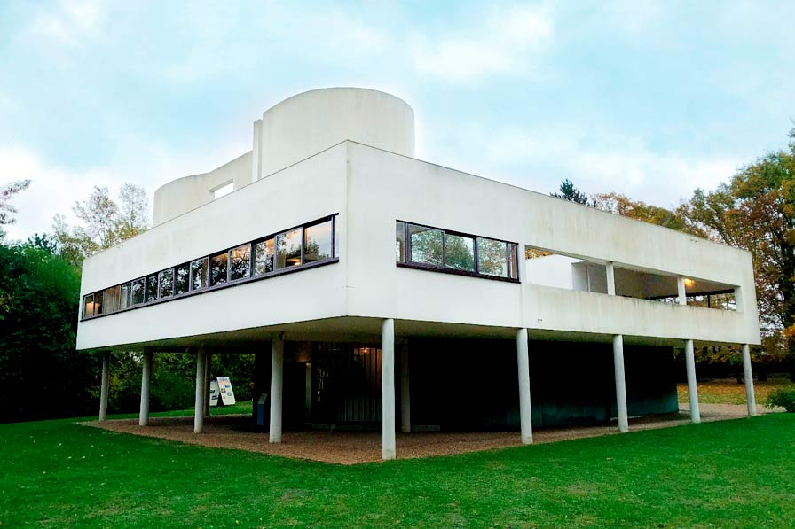 La Villa Savoye (photo by author)