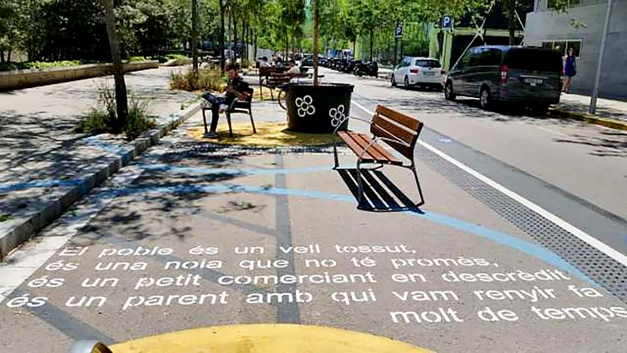 Specific example of a SUPERBLOCK (Source: Ajuntament.Barcelona.cat (Barcelona City website))
