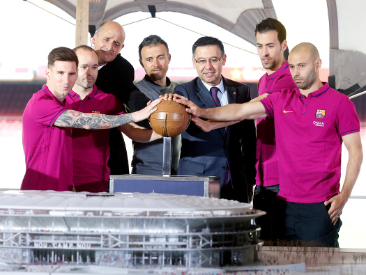 FCB President and team manager