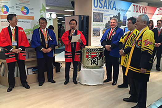 Opening Ceremony of Japan Pavilion 