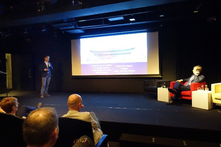 Víctor Pageo describes the Future Camp Nou project.