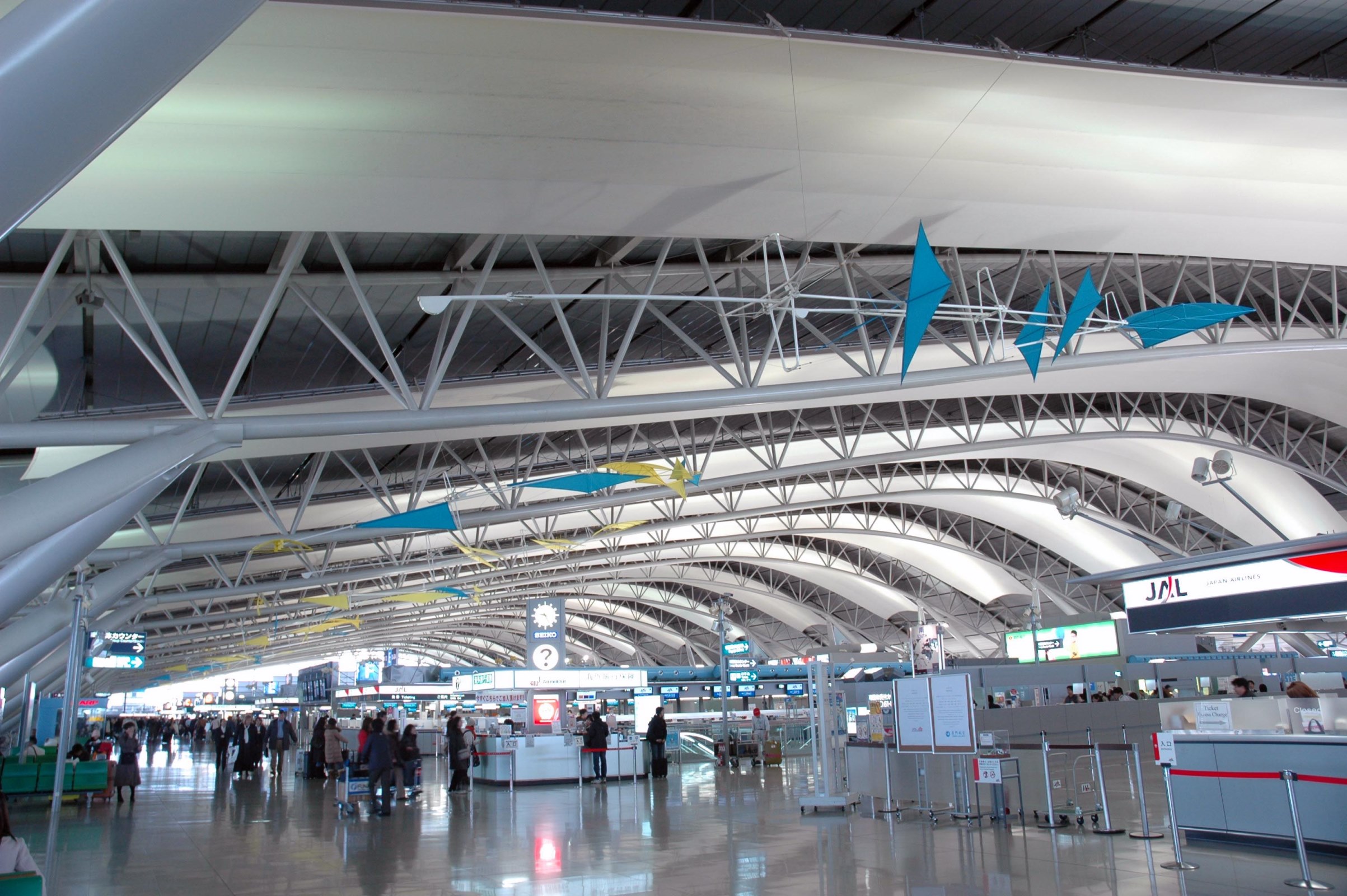 kansai international airport architecture