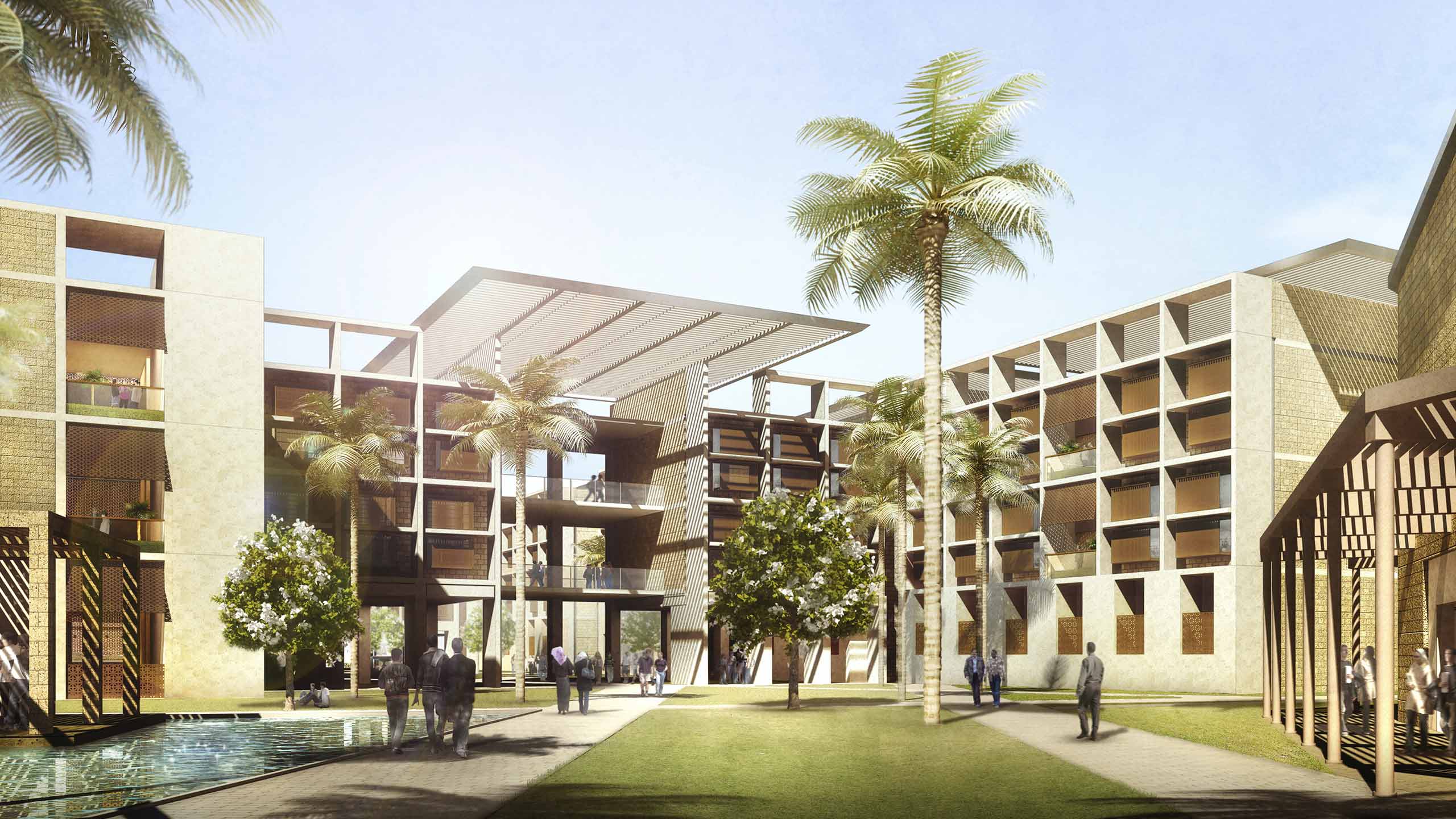 EJUST UNIVERSITY CAMPUS Education Projects NIKKEN SEKKEI LTD