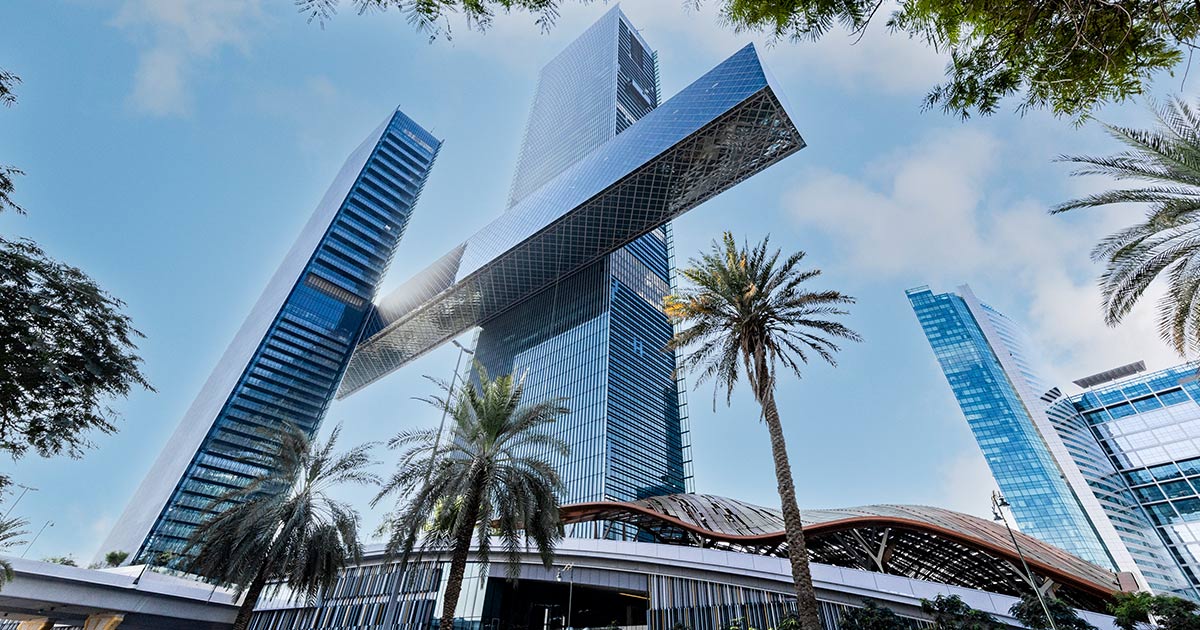One Za'abeel towers in Dubai