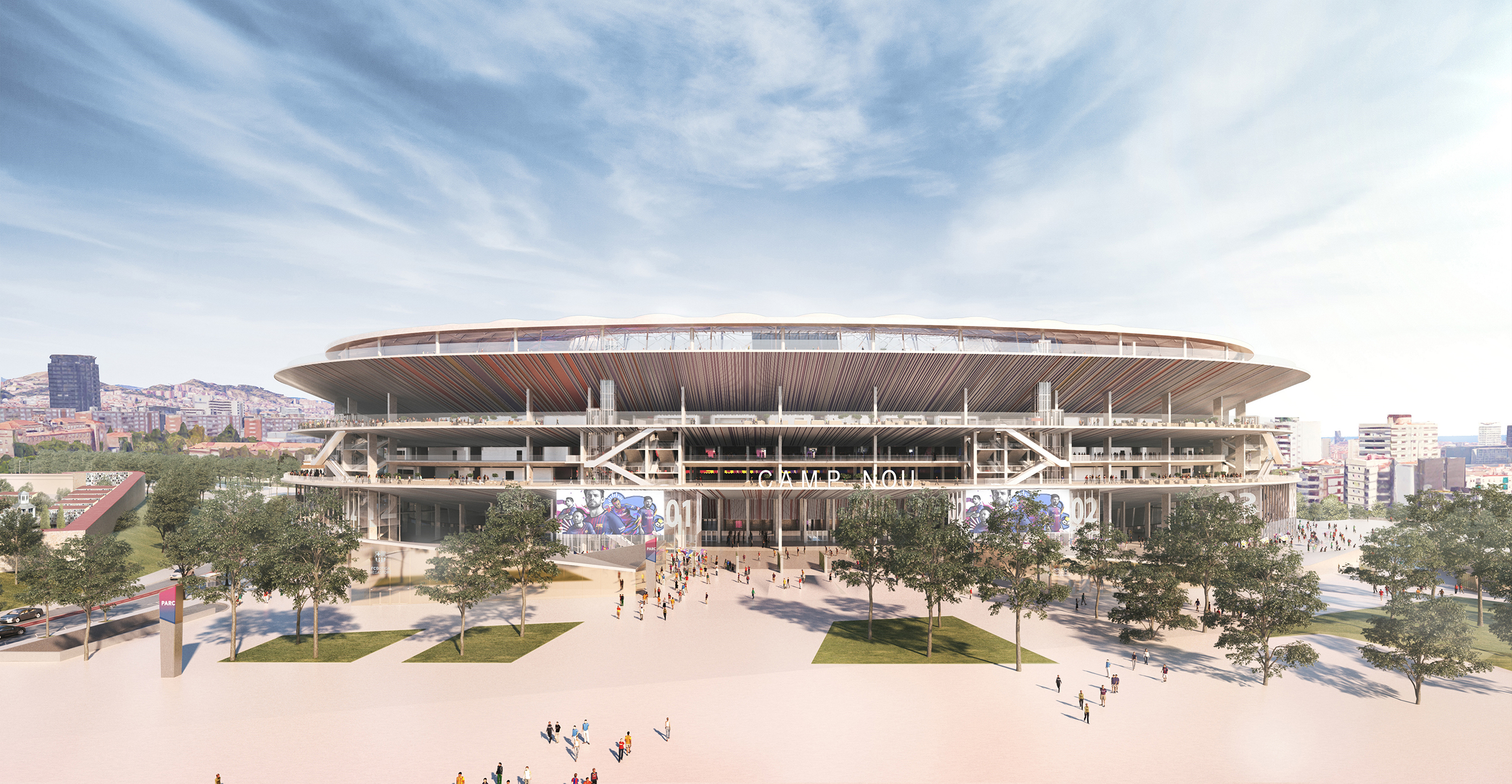 サッカースタジアムは誰のものか 新カンプ ノウ計画 建築設計 Expertise Nikken Sekkei Ltd