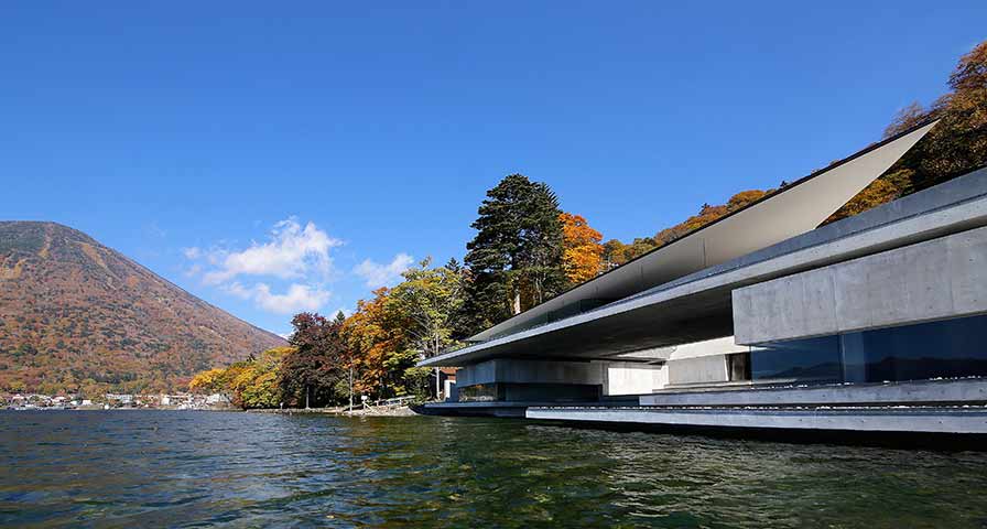 On the water