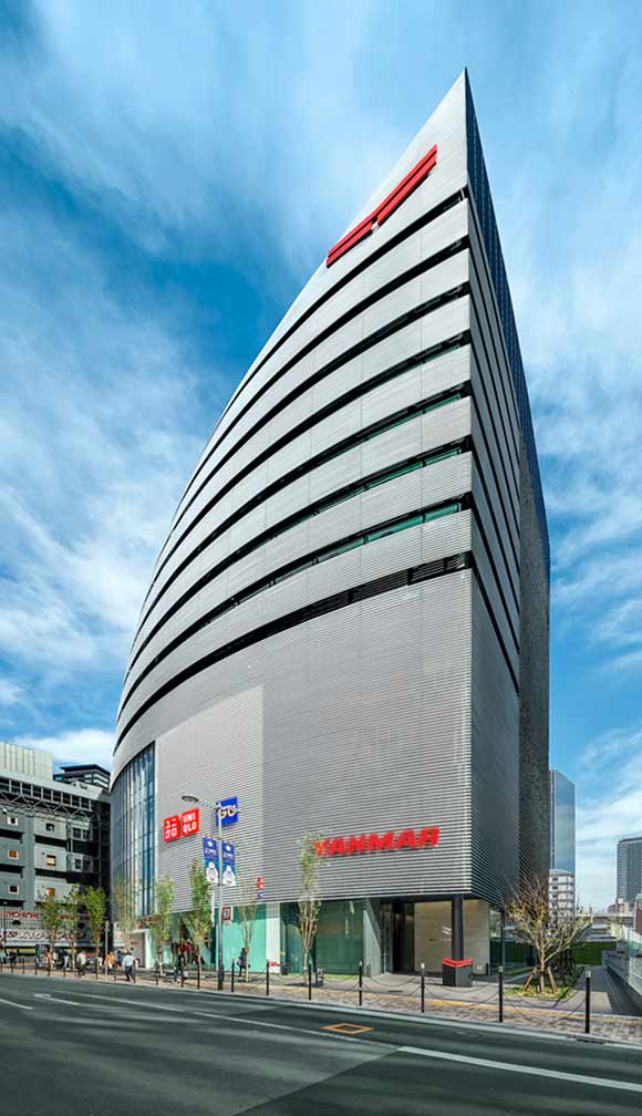 ヤンマー本社ビル”YANMAR FLYING-Y BUILDING”