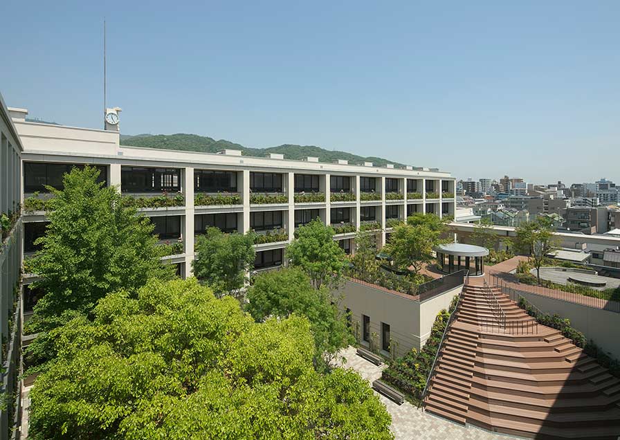 灘中学校高等学校 耐震改修および増改築