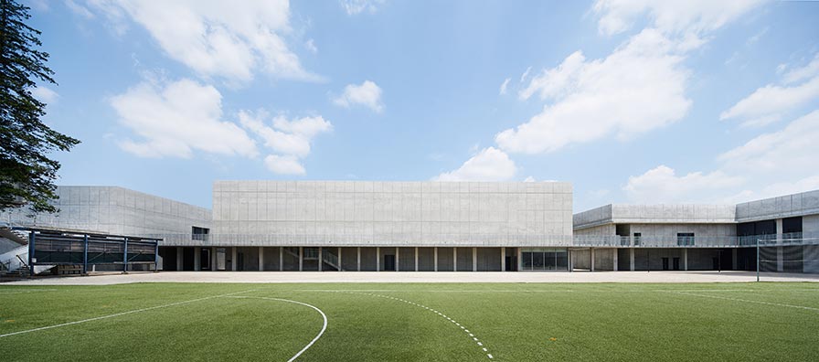 早稲田大学高等学院　73号館（講堂棟）