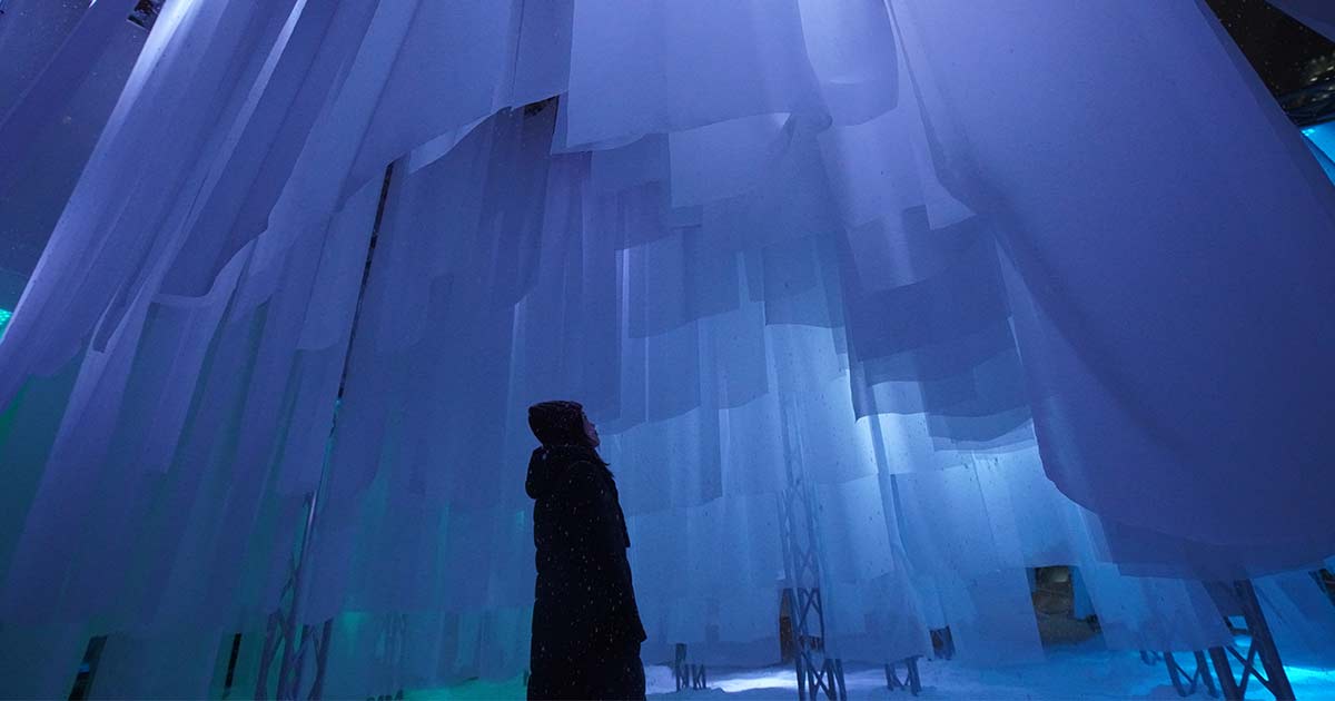 札幌国際芸術祭2024に参加し、未来の雪の街のサインを製作・展