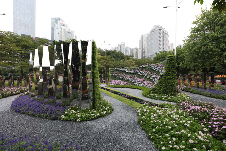 日建設計、広州「全国運動会 2025」に向けた緑化美化成果展《巨匠の