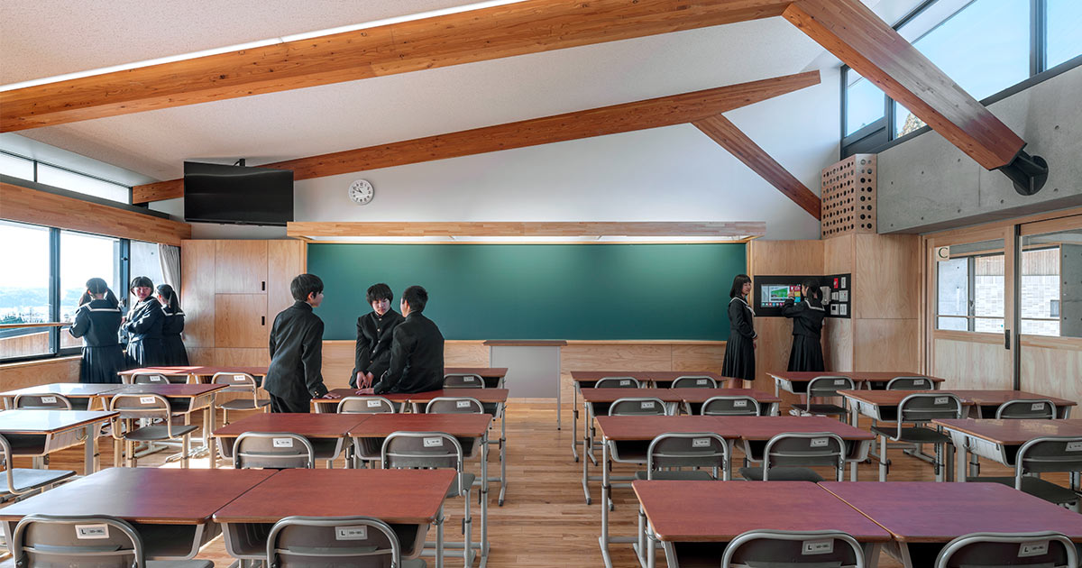 文部科学省スーパーエコスクール実証事業 瑞浪市立瑞浪北中学校 ZEB