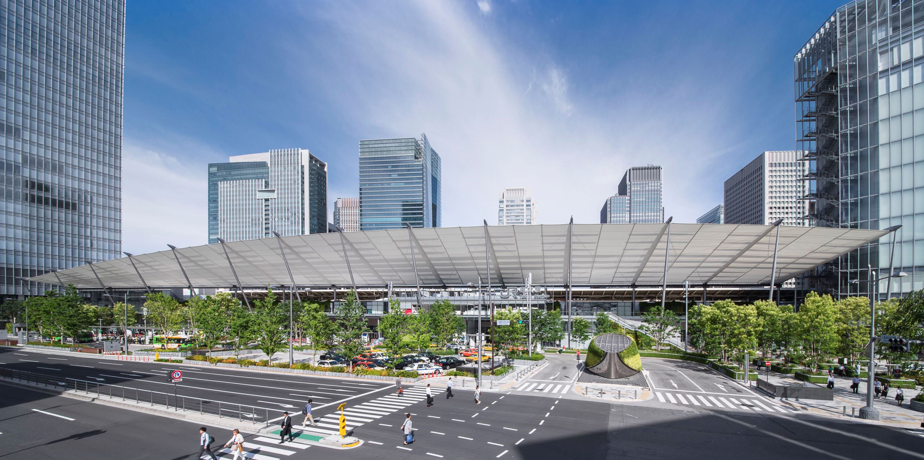 東京駅八重洲口開発 グランルーフ グラントウキョウ ノースタワー 複合開発 Tod Projects Nikken Sekkei Ltd