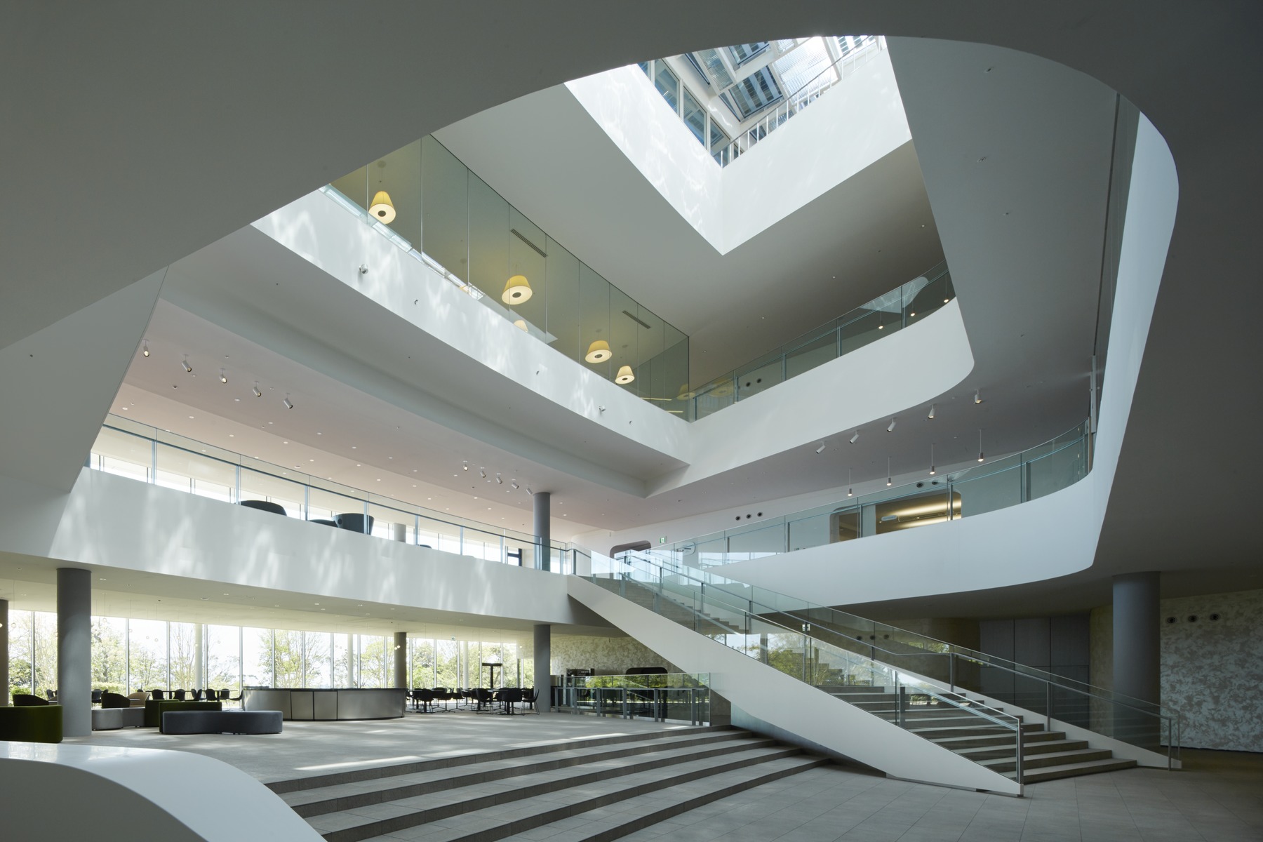 デンソーグローバル研修所 保養所aquawings 宿泊施設 Projects Nikken Sekkei Ltd