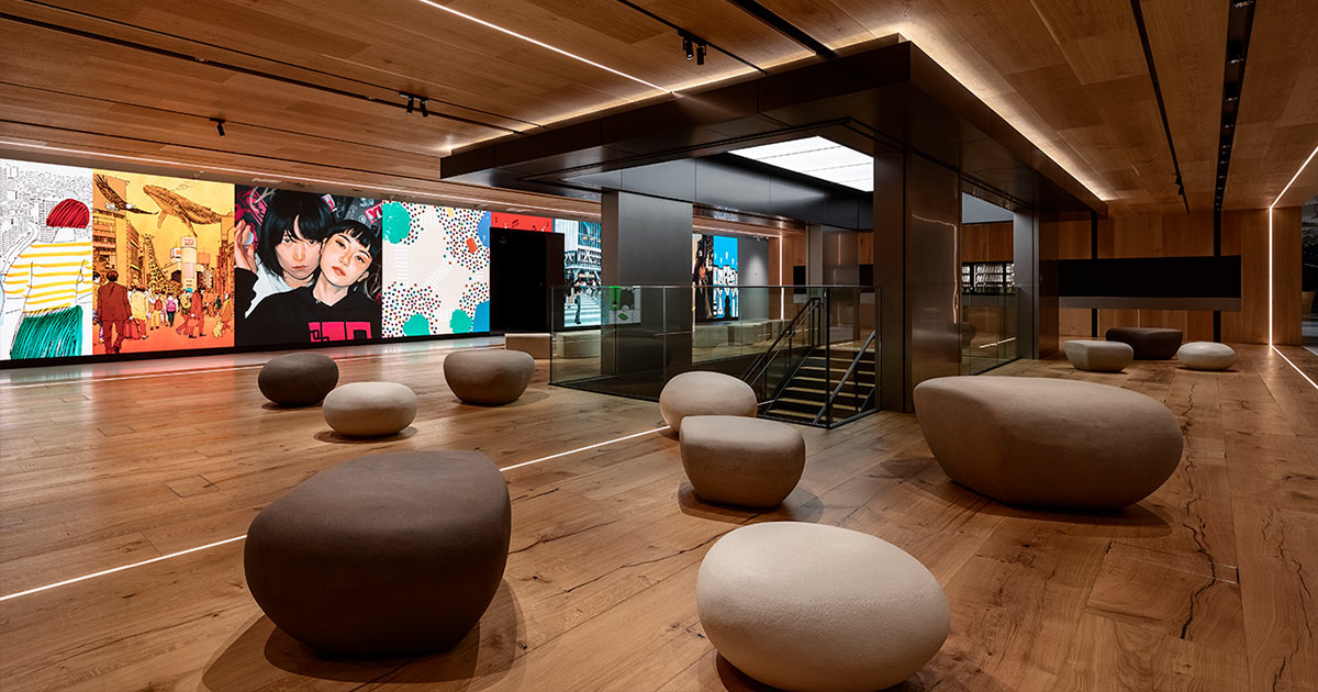 MIXI本社オフィス | インテリアデザイン | Projects | NIKKEN SEKKEI LTD